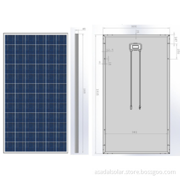 310W Poly Solar Panel